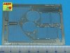 Aber 35G13 Grilles for german tank Sd.Kfz.182 King Tiger (Henshel Turret) (1:35)